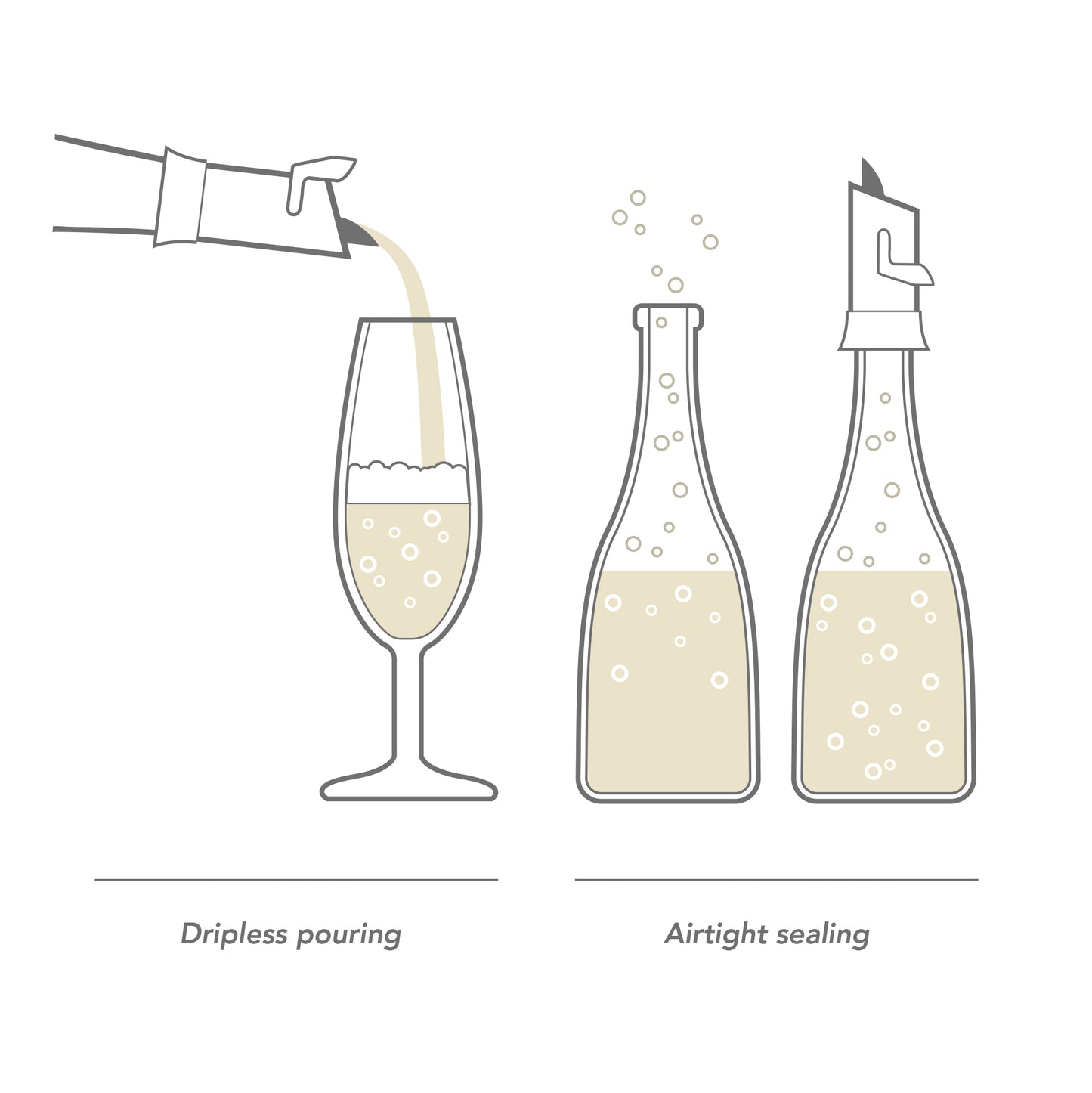 Champagne Saver & Server
