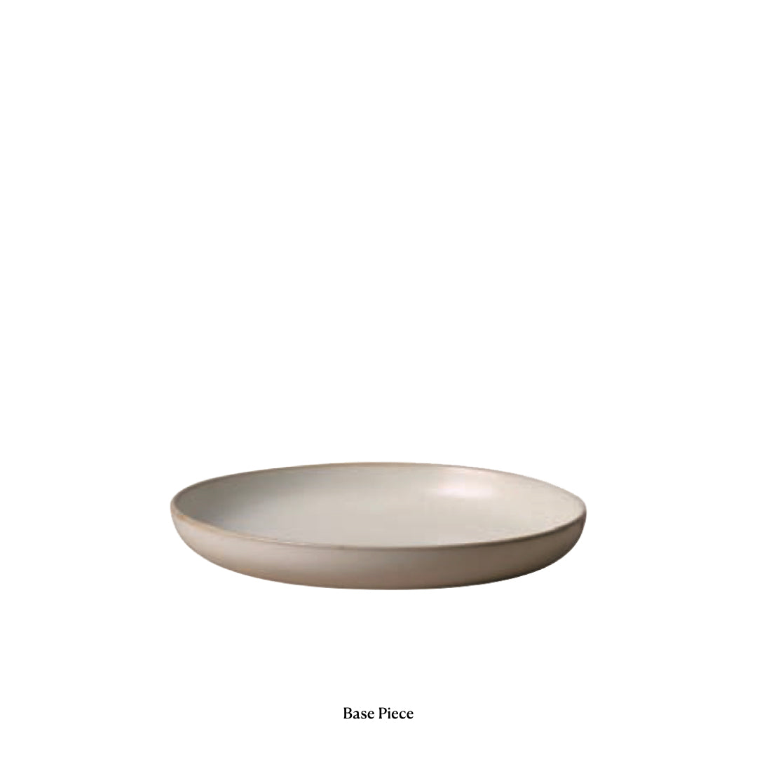 Base II 7" Serving Plate (Ivory)