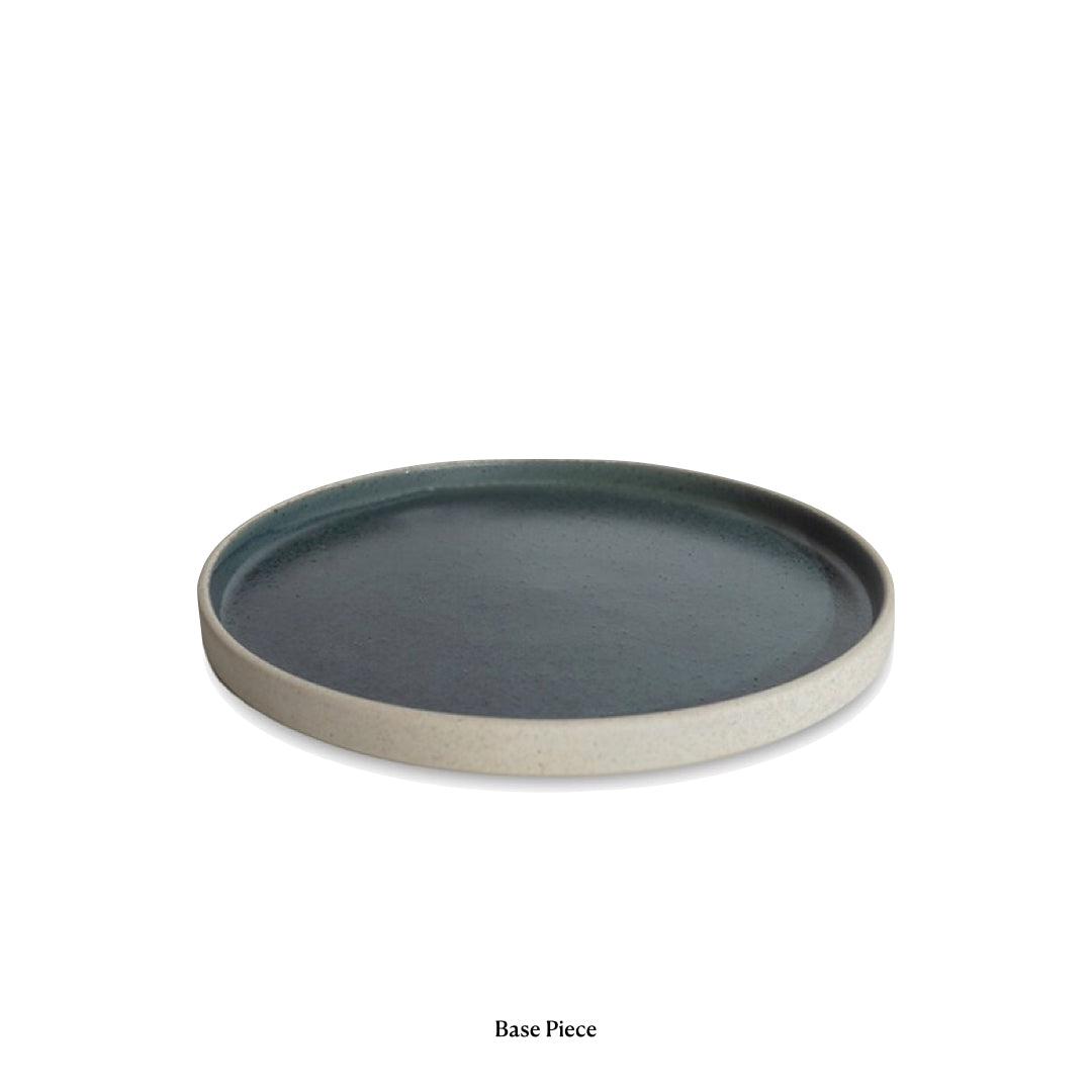 Midnight 10.3" Rimmed Plate