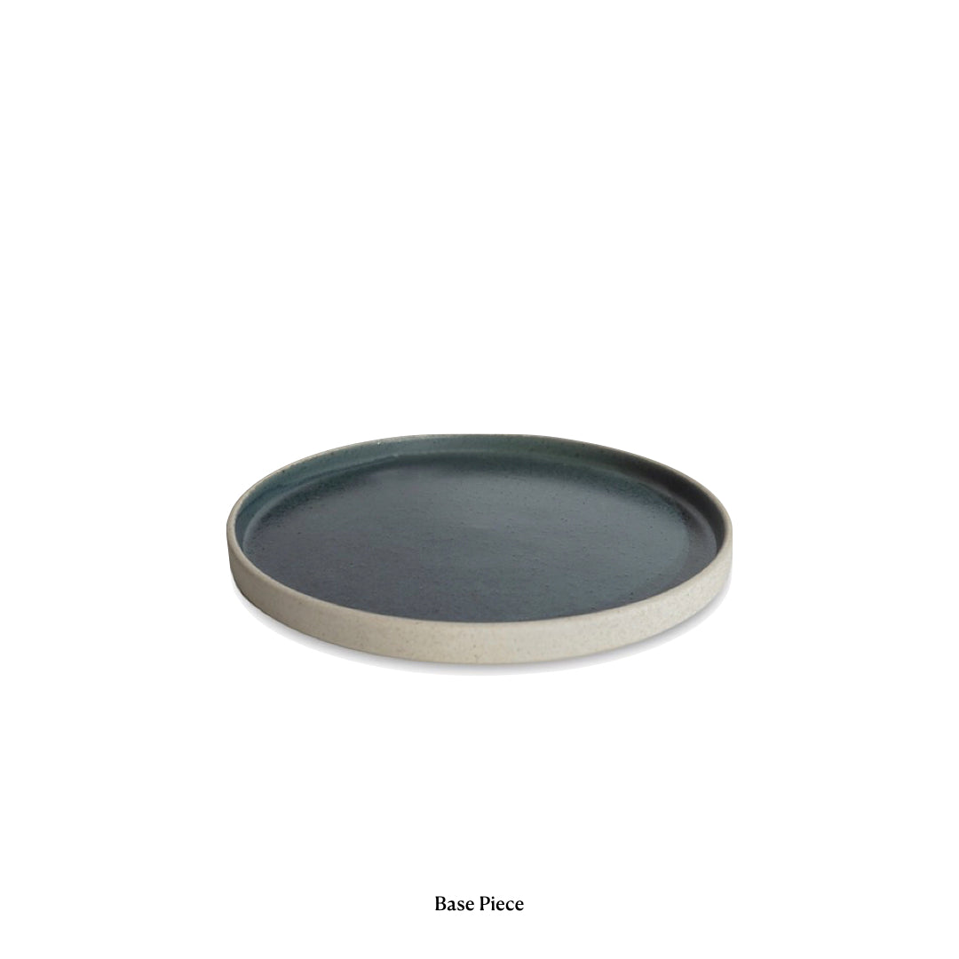 Midnight 8.2" Rimmed Plate