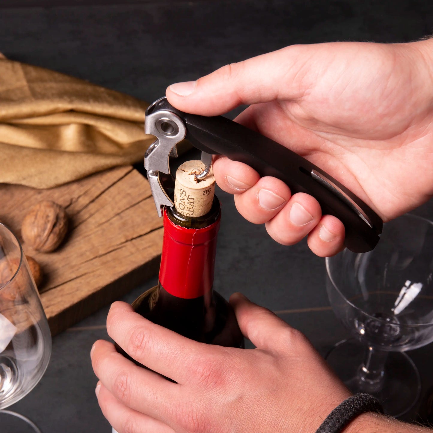 Double Hinged Corkscrew