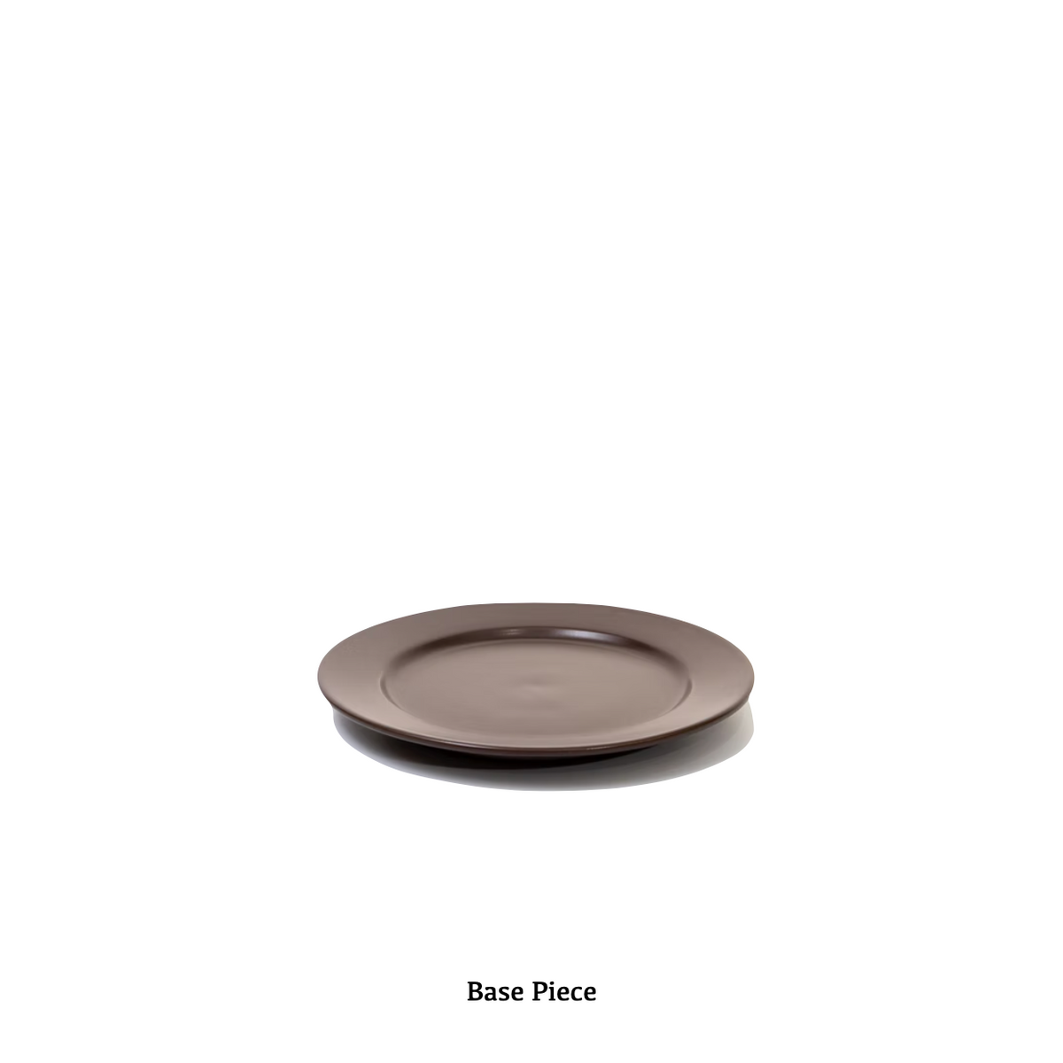 DeTerra 7" Rim Plate - Cacao