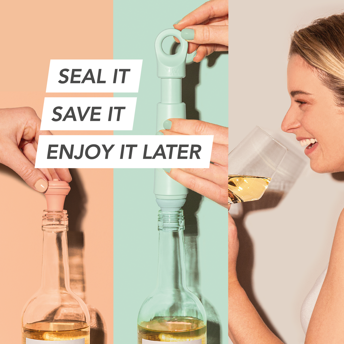 Loop Wine Saver - Sand