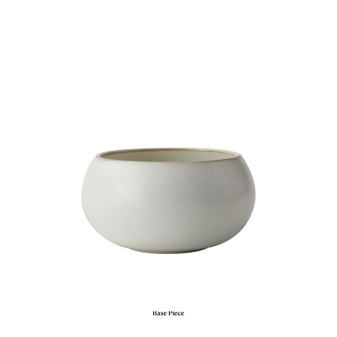 Base II Rice Bowl (Ivory)
