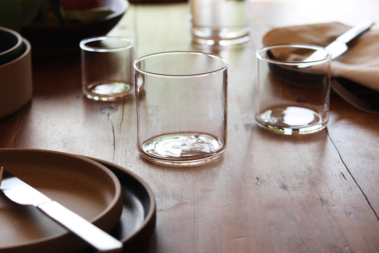 Circle Drinking Glass (2 sizes) - Box of 6