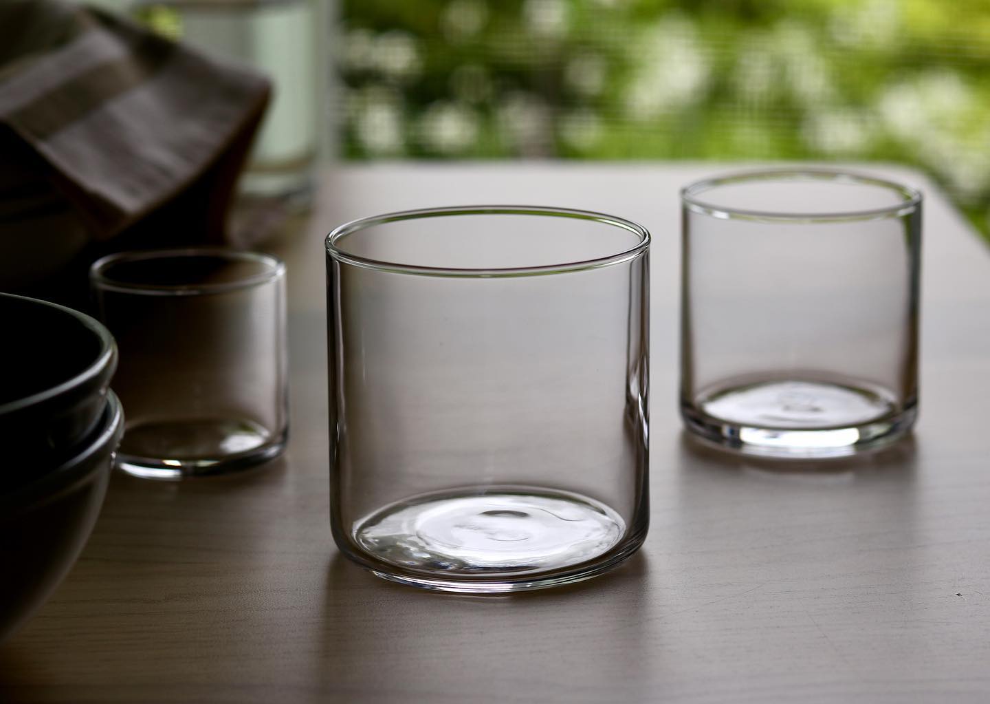 Circle Drinking Glass (2 sizes) - Box of 6