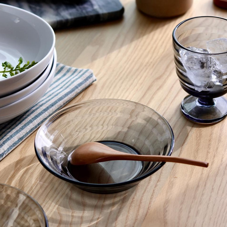 Lelac Smokey Grey Cereal Bowl