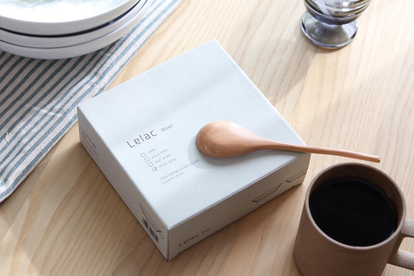 Lelac Clear Cereal Bowl