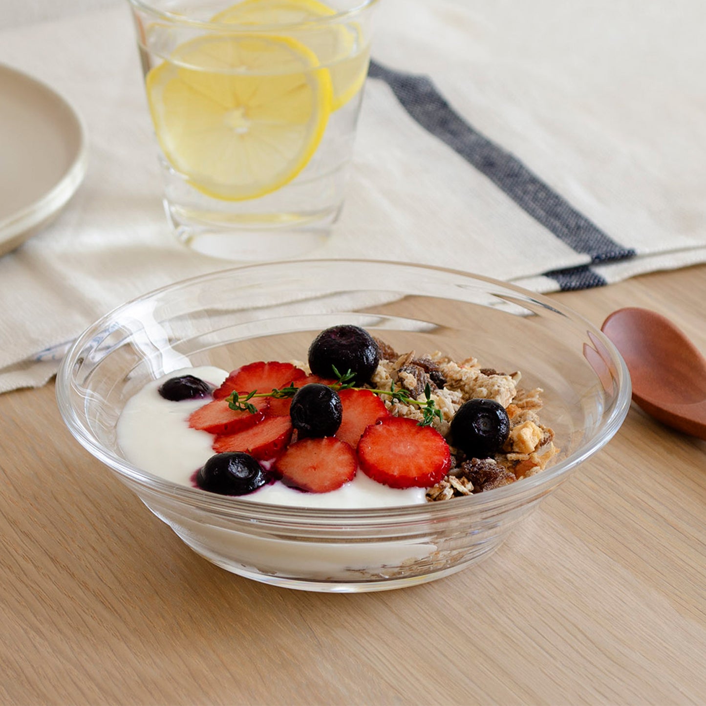 Lelac Clear Cereal Bowl