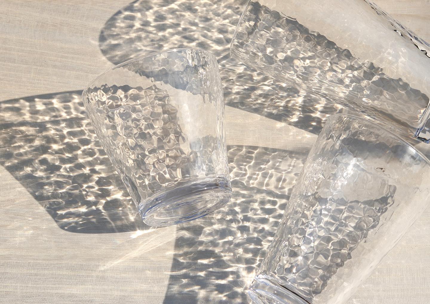 Sazameki Pinch Glass (Box of 3)
