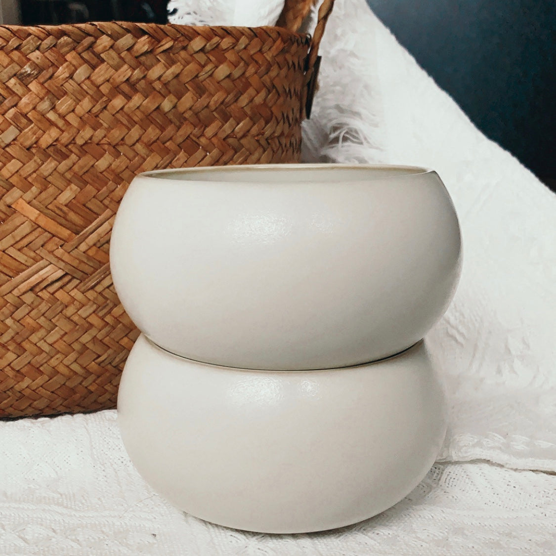 Base II Rice Bowl (Ivory)