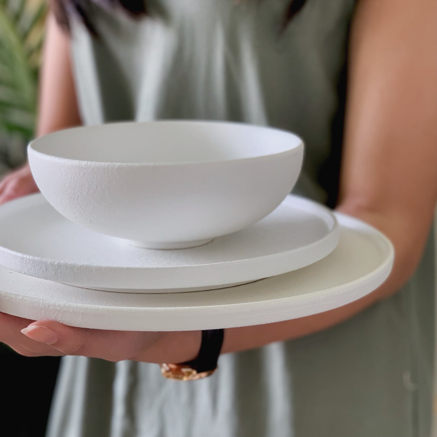 Oasis White 6.3" Salad Bowl