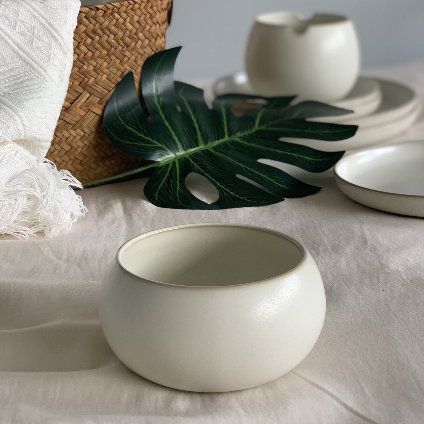 Base II Rice Bowl (Ivory)