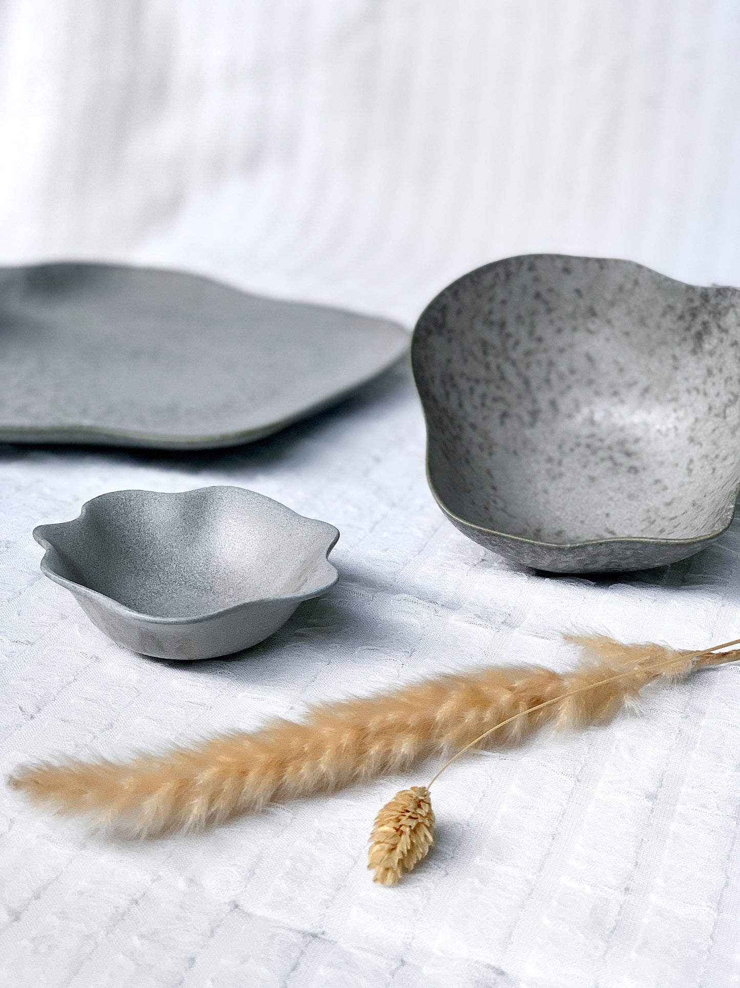 Shell Rice Bowl (Cloud Grey)