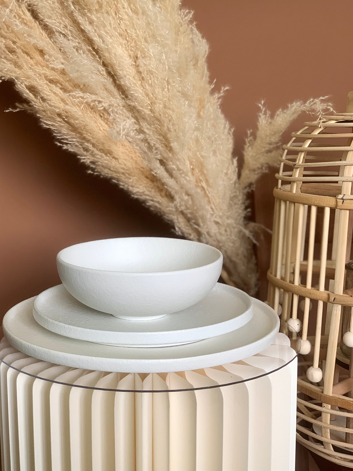 Oasis White 8-Piece Couple Set (for 2)