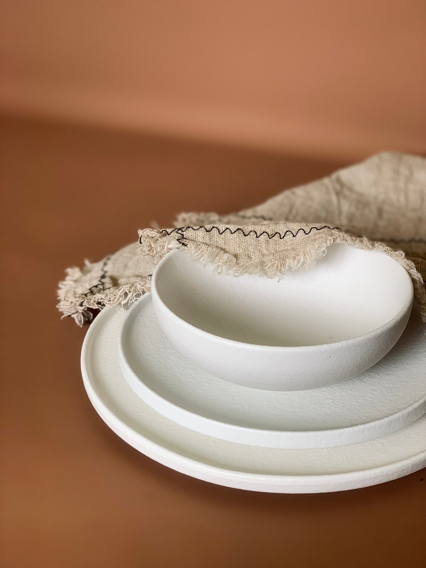 Oasis White 6.3" Salad Bowl