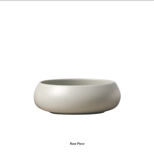 Base II 7.25" Serving Bowl (Ivory)