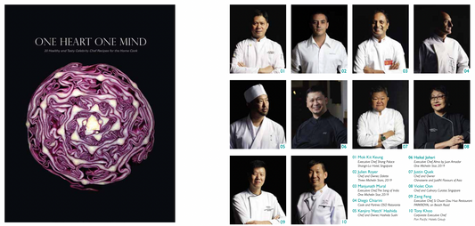 One Heart, One Mind with NNI - Fundraiser Recipe Book Ft. Celebrity Chefs