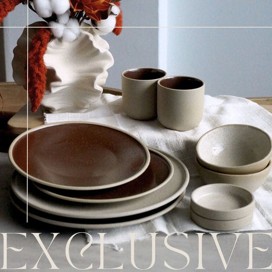 Daybreak-Pecan 10-Piece Dinnerware Set