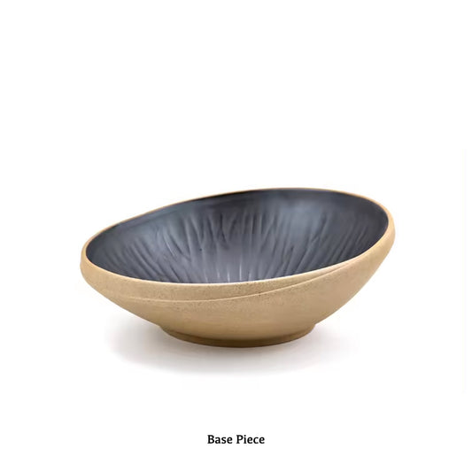 Panoplia 10" Bevel Bowl - Black