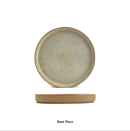 GRAIN Rimmed Plate