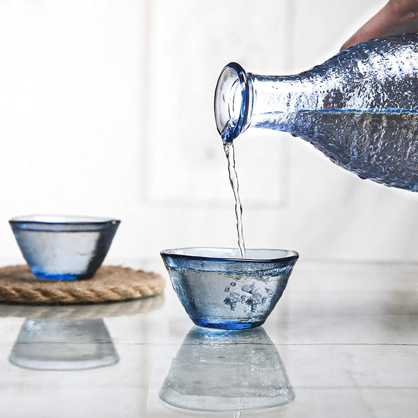 Aonami Textured Sake Cup