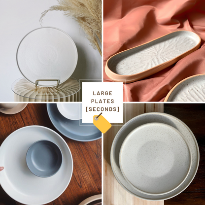 [Seconds] Large Dinner/Serving Plates