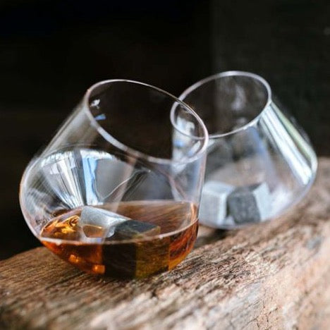 unique rocking whiskey glass cup - drinkware