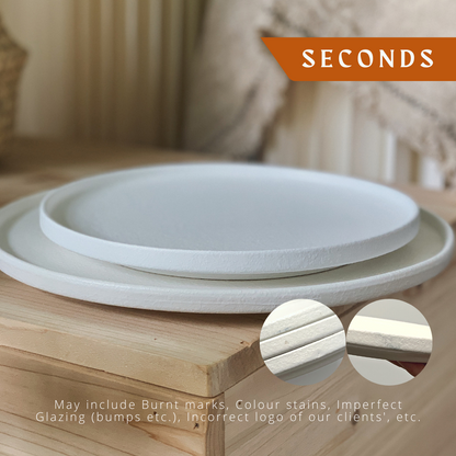 [Seconds] Large Dinner/Serving Plates