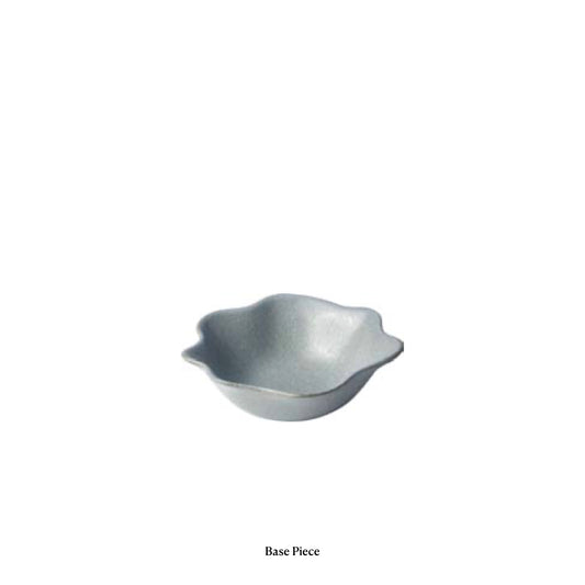 Shell Dip Dish (Cloud Grey)