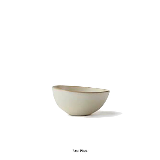 Base II Irr. Rice Bowl (Ivory)